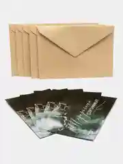 Лайм подарочные набор сертификаты 5 и 10 шт на услуги/сумму/товар с конвертом/подарок