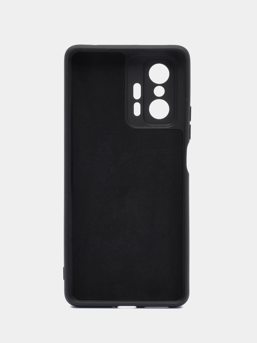 Угольный чехол Silicone Cover для Xiaomi 11T / 11T Pro, Сяоми 11Т / 11Т Про, силиконовый