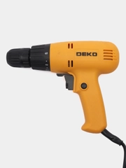 Шуруповерт сетевой с быстрозажимным патроном, сетевая дрель DEKO DKSD400W, 400Вт