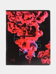 Тетрадь предметная PIGMENT 48л, глянцевый УФ-лак, АЛГЕБРА, клетка, BRAUBERG, 404758