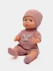 Бежевый кукла Пупс 20см пьет, писает