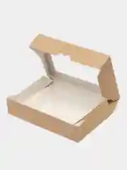 Крафт коробка с окном