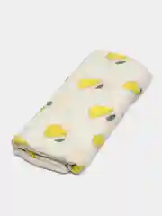 Черный муслиновая бамбуковая пеленка