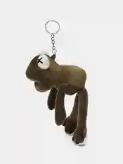 Зеленый мягкий брелок для ключей, сумки, рюкзака Кот-батон, Панда-батон, Гусь-обнимусь, Стч, Почита и др