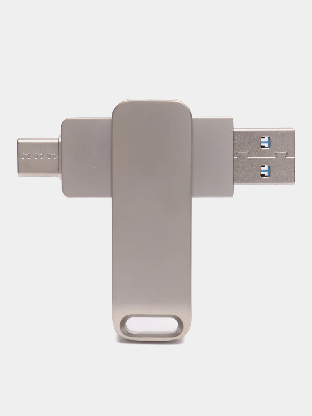Флешка USB 3.0 с портом Type-C  (флеш накопитель)