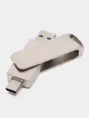 Флешка USB 3.0 с портом Type-C  (флеш накопитель)
