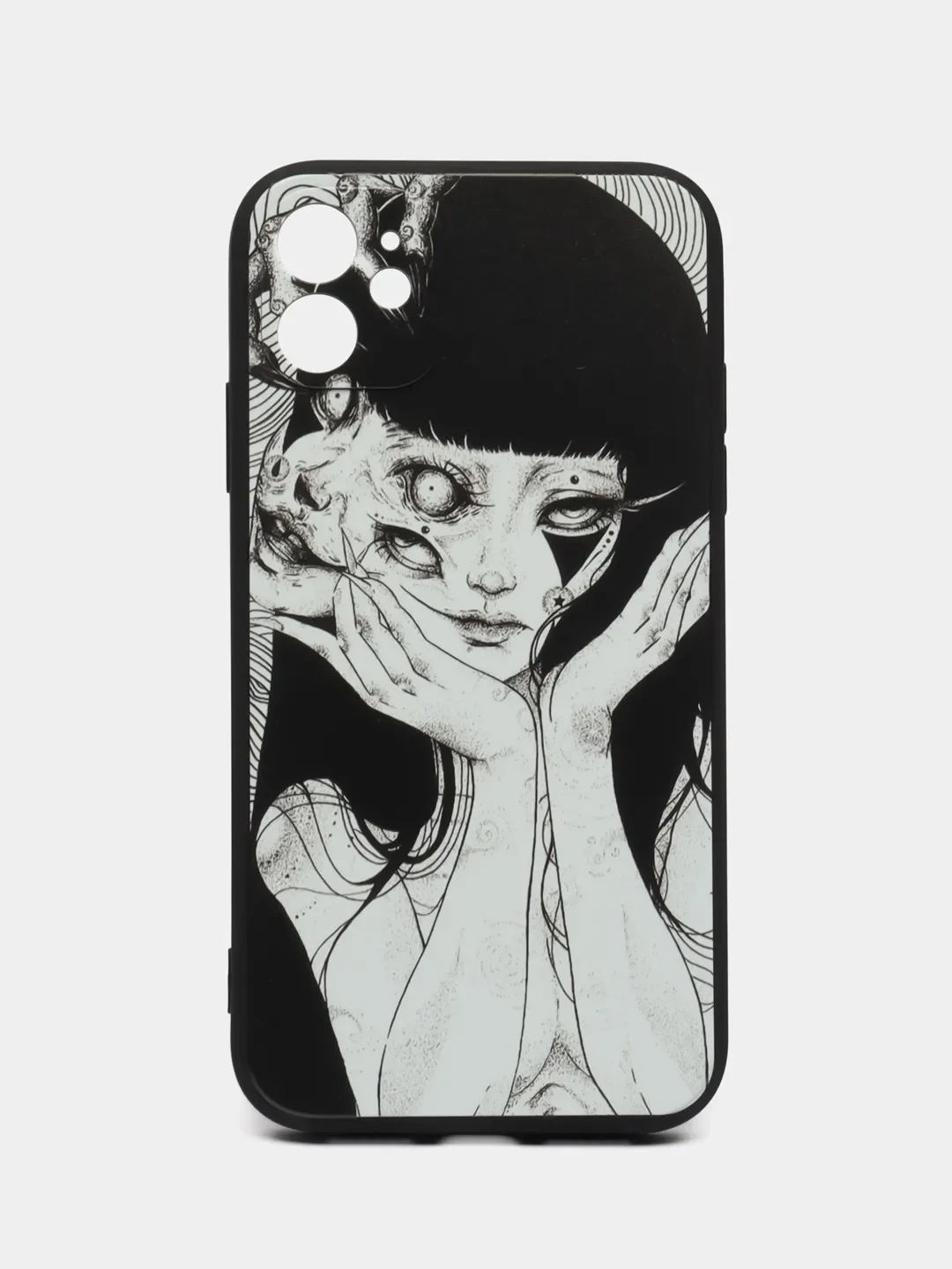 Индиго чехол для iPhone 15 14 13 12 11 Pro Max Mini Plus Xr Xs X 7 8 SE +, с принтом, с рисунком