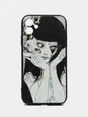 Индиго чехол для iPhone 15 14 13 12 11 Pro Max Mini Plus Xr Xs X 7 8 SE +, с принтом, с рисунком