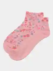 Розовый женские короткие носки