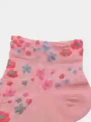 Розовый женские короткие носки