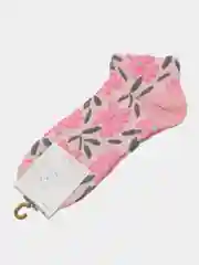 Розовый женские короткие носки