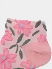 Розовый женские короткие носки