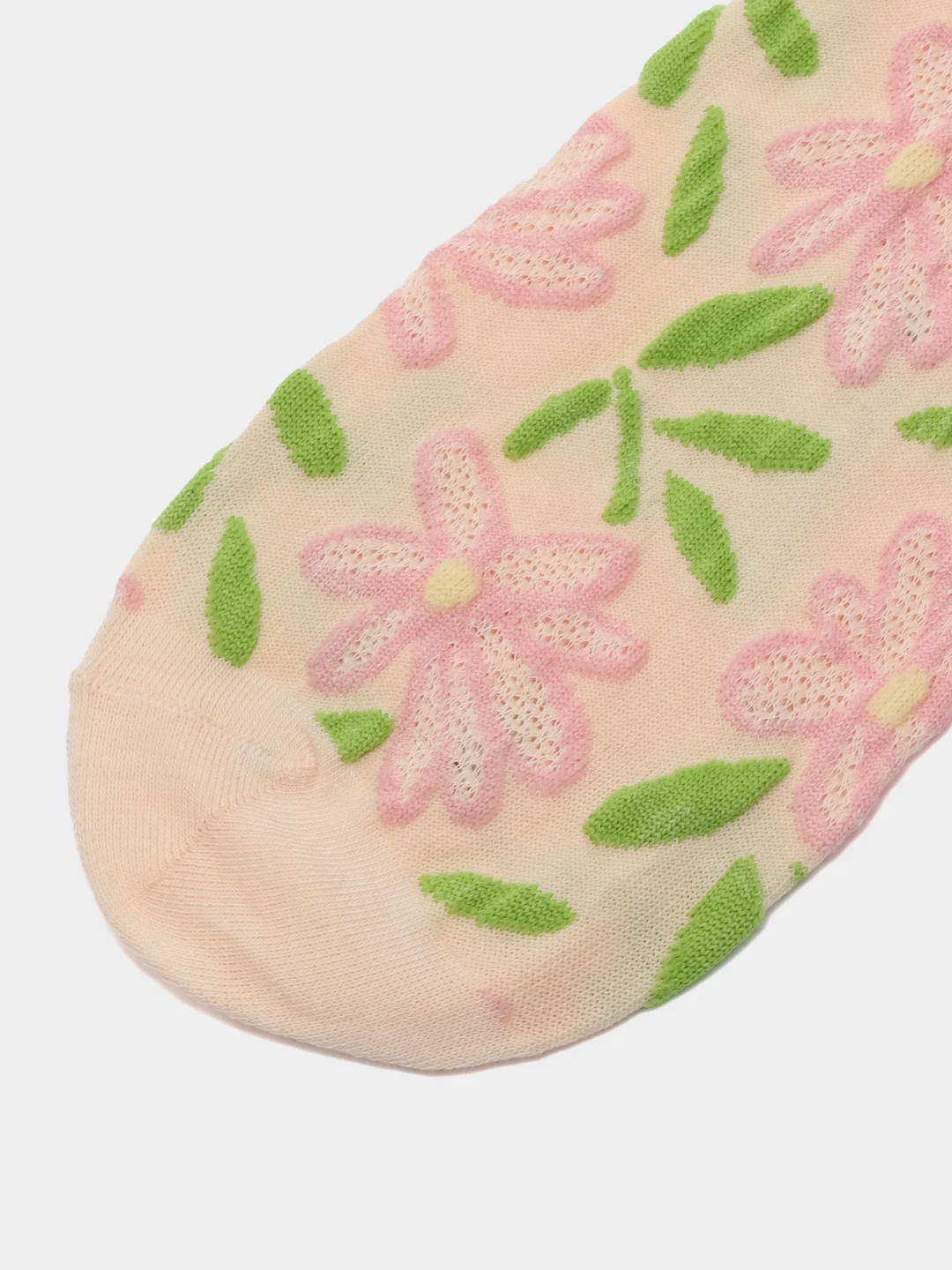 Розовый женские короткие носки