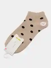 Бежевый женские короткие носки