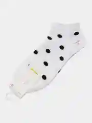 Белый женские короткие носки