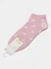 Пудровый женские короткие носки