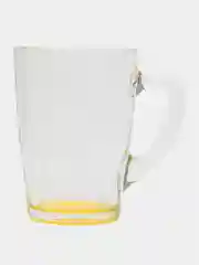 Желтый кружка Капучино Лак микс