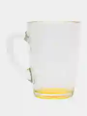 Желтый кружка Капучино Лак микс