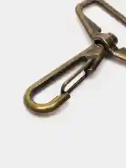 Бронзовый карабин для сумки металлический 2 штуки, ширина 38 мм + рамка-регулятор, хольнитены в комплекте
