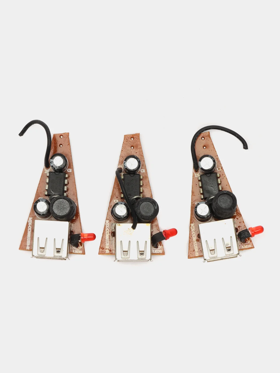 3шт модуль питания DC-DC USB 12-24v/5.2V 1A 45*25*18мм