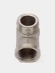 Багровый тройник (фитинг) латунный 1/2 для водоснабжения, Vertum