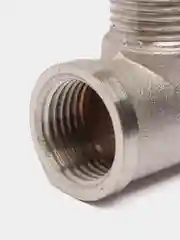 Багровый тройник (фитинг) латунный 1/2 для водоснабжения, Vertum