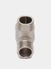 Белый тройник (фитинг) латунный 1/2 для водоснабжения, Vertum