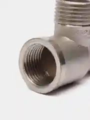Белый тройник (фитинг) латунный 1/2 для водоснабжения, Vertum