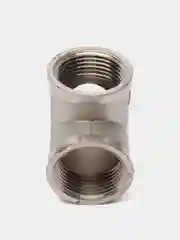 Алый тройник (фитинг) латунный 3/4 (20мм) для водоснабжения, Vertum