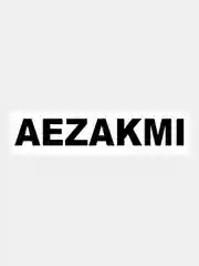 Черный наклейка на авто / машину / стекло "AEZAKMI" 20х3,5см