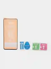 Черный защитная керамическая матовая пленка на Honor 90 Lite (Хонор 90 Лайт), стекло