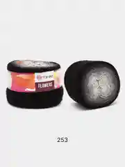 Хром пряжа YarnArt Flowers 55% Хлопок 45% Полиакрил 250г 1000м, 1 моток
