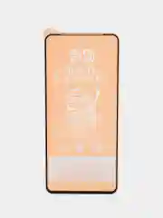 Черный защитная керамическая матовая пленка на Honor 90 Lite (Хонор 90 Лайт), стекло