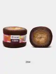 Терракотовый пряжа YarnArt Flowers 55% Хлопок 45% Полиакрил 250г 1000м, 1 моток