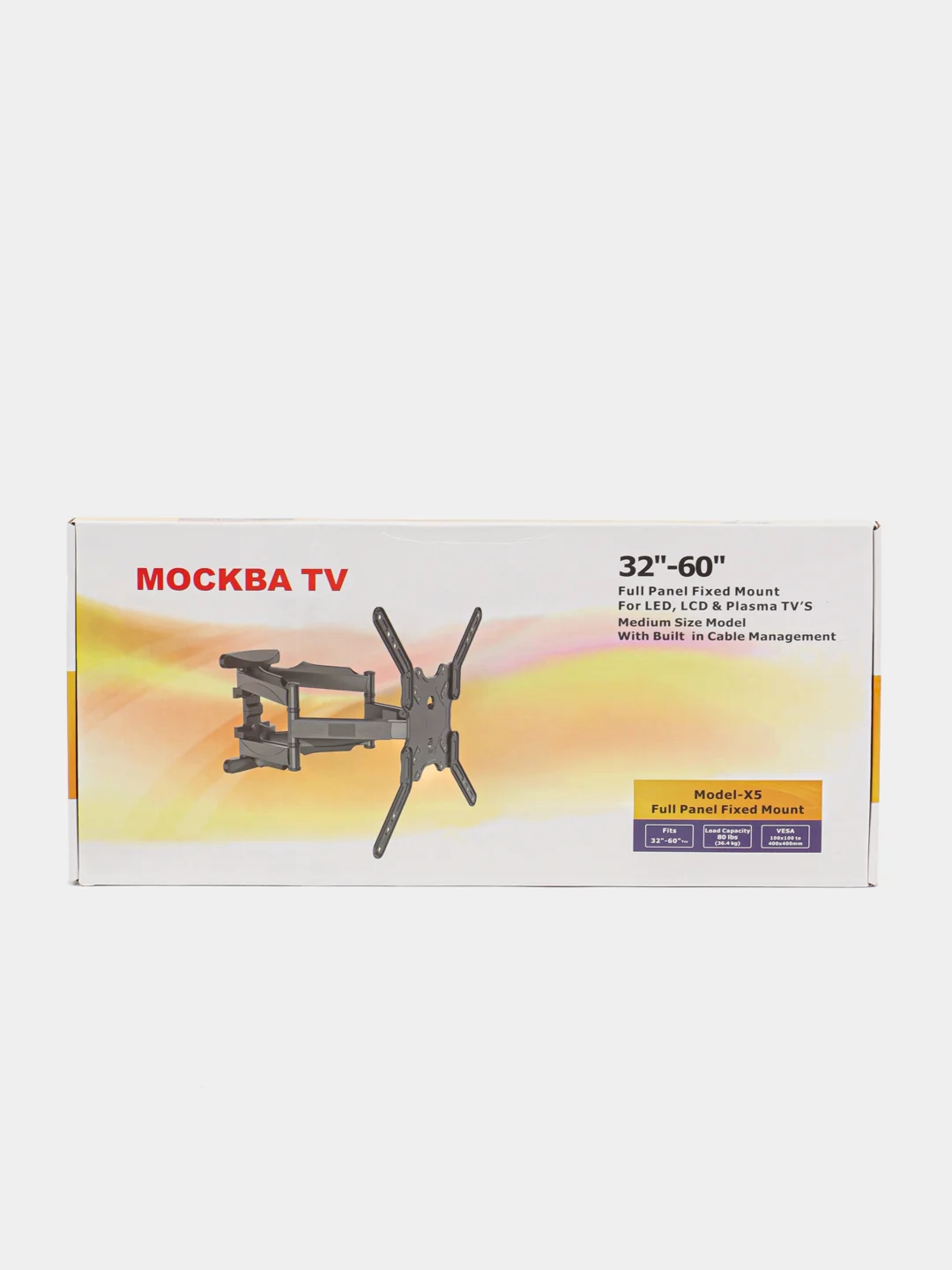 Кронштейн для LED/LCD телевизоров 32-60", поворотно-наклонный, настенный
