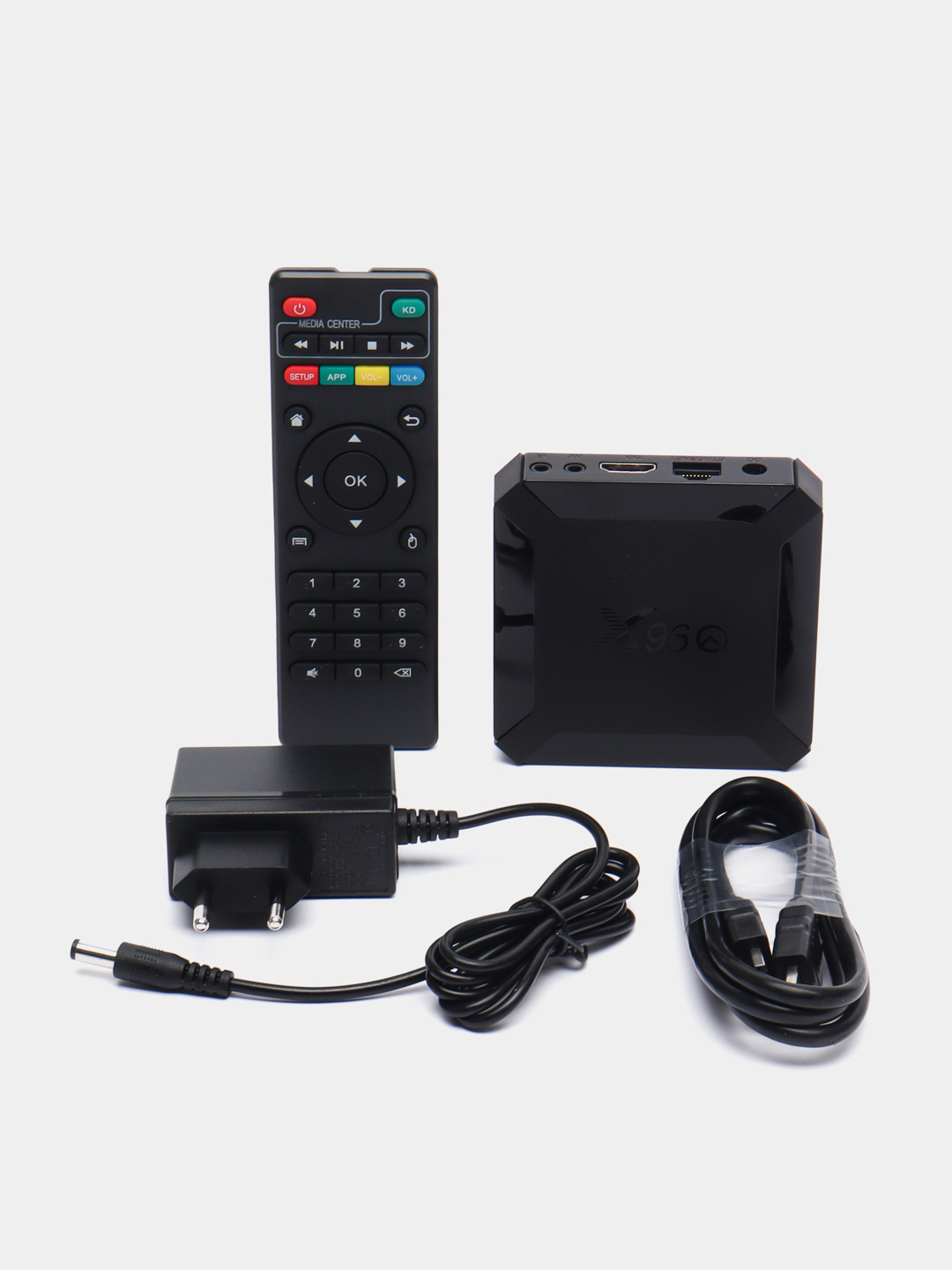 Андроид смарт ТВ приставка X96Q 1/8Гб TV BOX Allwinner H313 2.4G Android  10.0 купить по цене 2399 ₽ в интернет-магазине Магнит Маркет