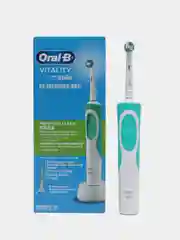 Зеленый электрическая зубная щетка Oral-B Vitality зелёная