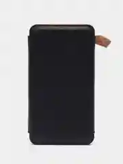 Оранжевый внешний аккумулятор Power bank, 10000 mAh, на солнечной батарее с 4 солнечными панелями