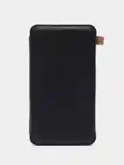 Оранжевый внешний аккумулятор Power bank, 20000 mAh, на солнечной батарее с 4-солнечными панелями