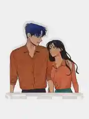 Белый акриловая 2D-фигурка, стела аниме