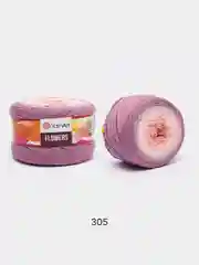 Сиреневый пряжа YarnArt Flowers 55% Хлопок 45% Полиакрил 250г 1000м, 1 моток