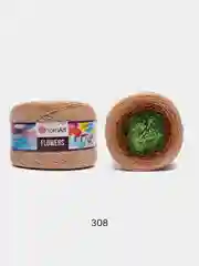 Пряжа YarnArt Flowers 55% Хлопок 45% Полиакрил 250г 1000м, 1 моток
