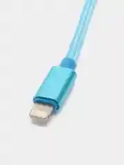 Плетеный зарядный кабель на iPhone, зарядка Lightning, 1 и 2 м