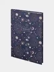 Блокнот А5 (135х206мм), 80л, тиснение фольгой, STAFF
