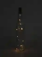 Пробка гирлянда с бутылкой/ гирлянда для бутылки/ бутылка с пробкой-гирляндой