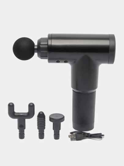 Мышечный массажер для тела Fascial Gun, ударный, перкуссионный