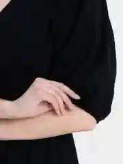 Черный платье женское