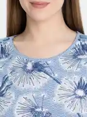 Голубой платье  женское,домашнее,летнее,размеры с 48 по 58,LILIANS