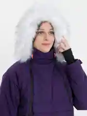 Розовый женский горнолыжный комбинезон