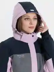 Бирюзовый женский горнолыжный комбинезон